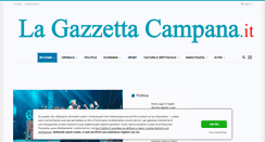 Desktop Screenshot of lagazzettacampana.it