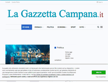 Tablet Screenshot of lagazzettacampana.it